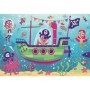 Puzzle Si Joc Barca Piratilor, 2X24 Piese Ravensburger - 1